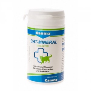 Canina Cat-Mineral Tabs minerāl papildbarība kaķiem 150g
